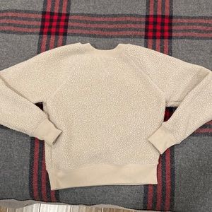 Everlane ReNew Fleece Raglan Sweatshirt XS